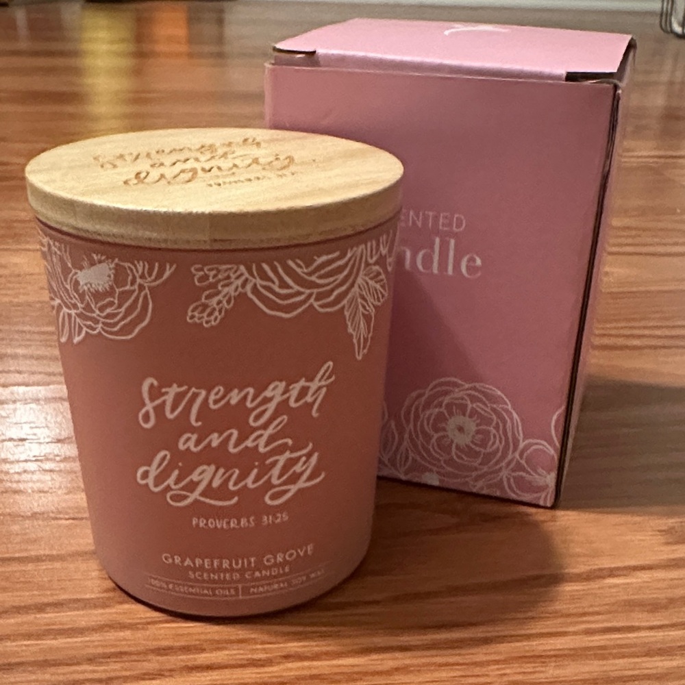 Strength and Dignity Soy Candle